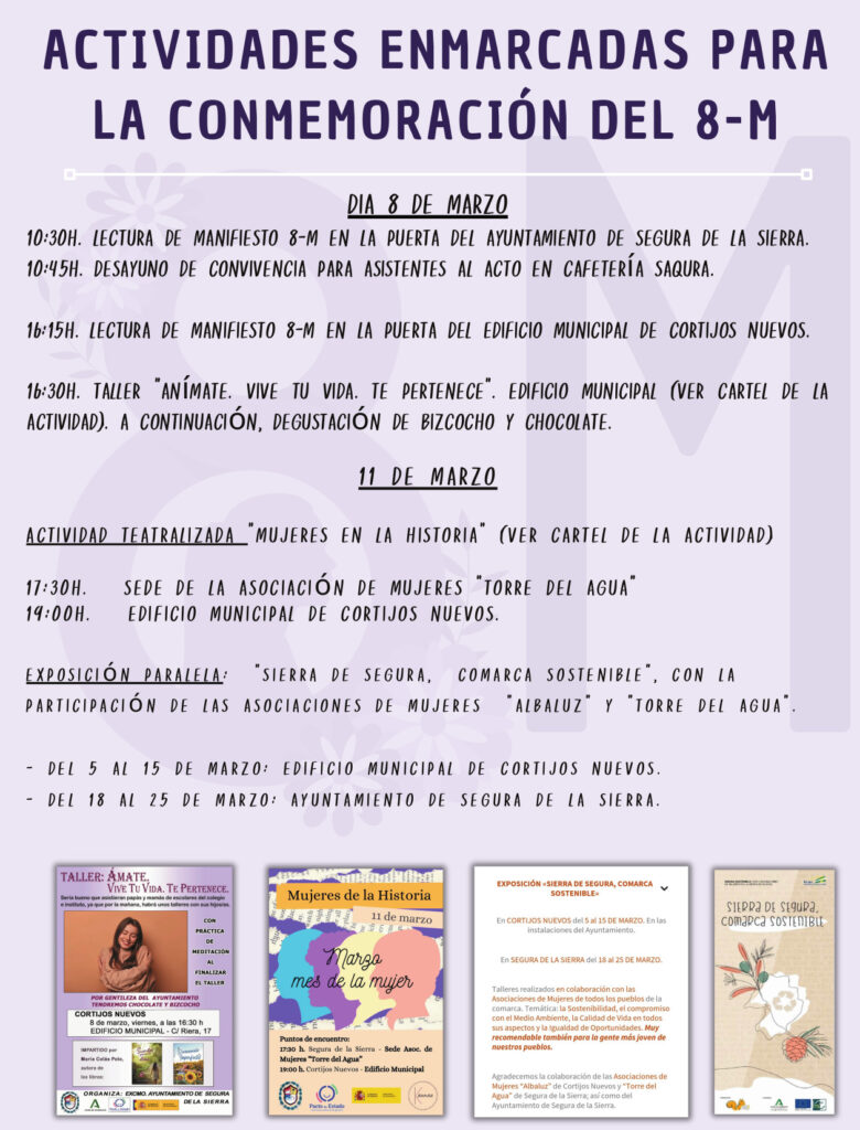 Actividades para el Día Internacional de la Mujer - Ayuntamiento de ...